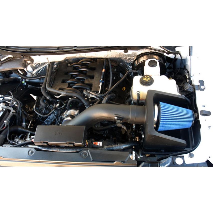 Volant 59850 Volant air intake systems utilize a high-velocity venturi filter adapter which provides a smooth transition through the MAF sensor into the intake tube for a much needed airflow improvement over the factory rubber tubing and resonator box.