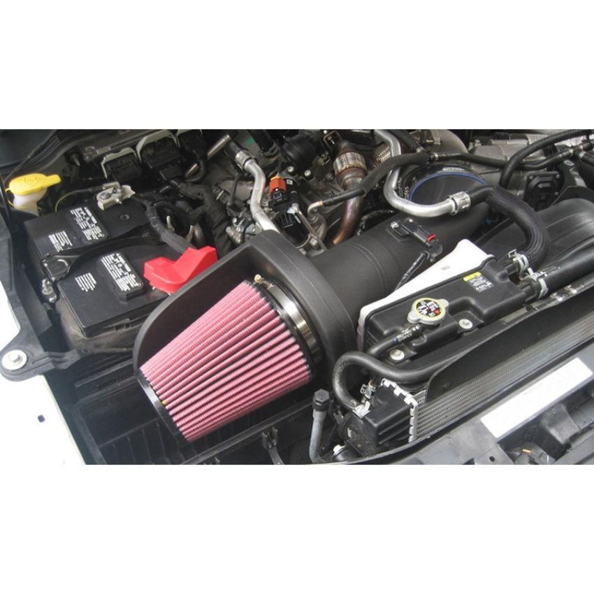 Volant 59867 Volant air intake systems utilize a high-velocity venturi filter adapter which provides a smooth transition through the MAF sensor into the intake tube for a much needed airflow improvement over the factory rubber tubing and resonator box.