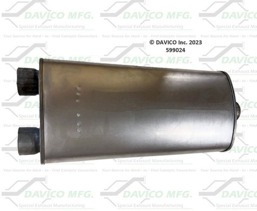 Davico Mfg 599024 Universal Fit Muffler