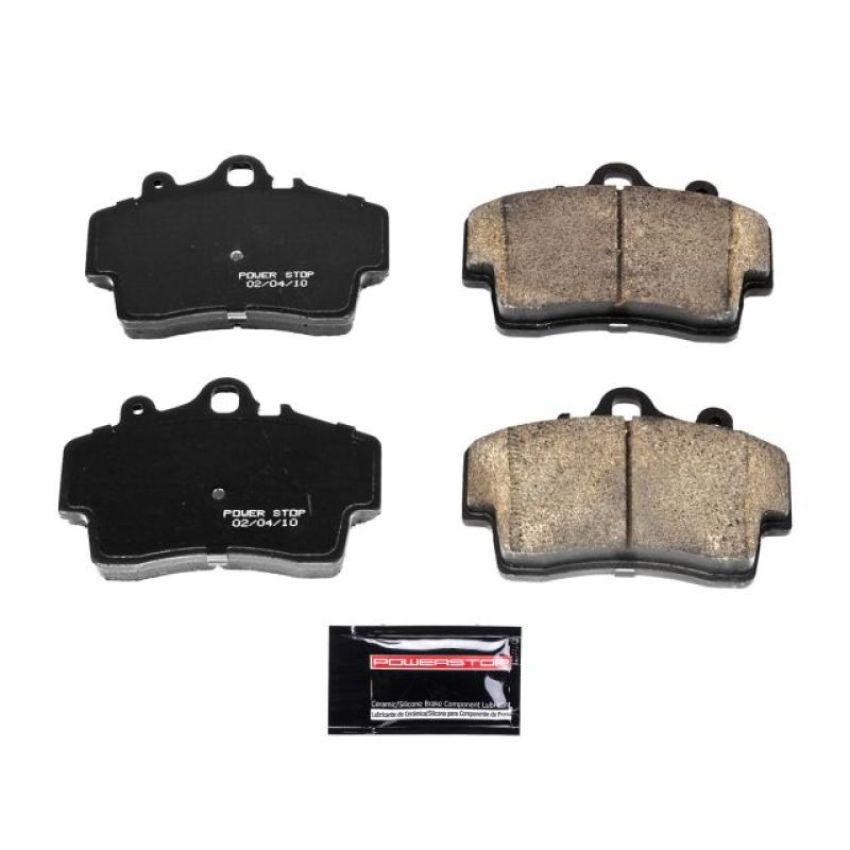 PowerStop Z23-737 PowerStop - Z23 Daily Driver Carbon-Fiber Ceramic Brake Pads with Hardware Kit