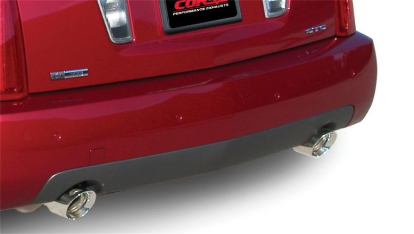 CORSA Performance 14157 Corsa 2005-2007 Cadillac STS 4.6L Polished Touring Axle-Back Exhaust