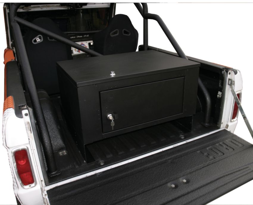 Tuffy Products 046-01 Tuffy Rear Cargo Lockbox Steel Black