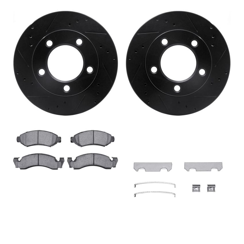 Dynamic Friction 8512-54020 Rotor Kit