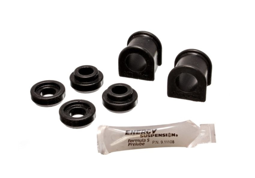 Energy Suspension 4.5176G 98-99 Ford Contour / 99-01 Mercury Cougar Black 18mm Rear Sway Bar Bushing Set