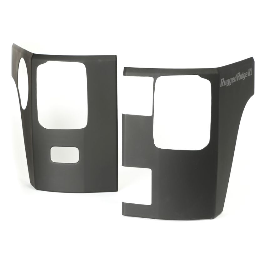 Rugged Ridge 11651.07 Rear Corner Kit Body Armor 2-Door 7-18 Jeep Wrangler