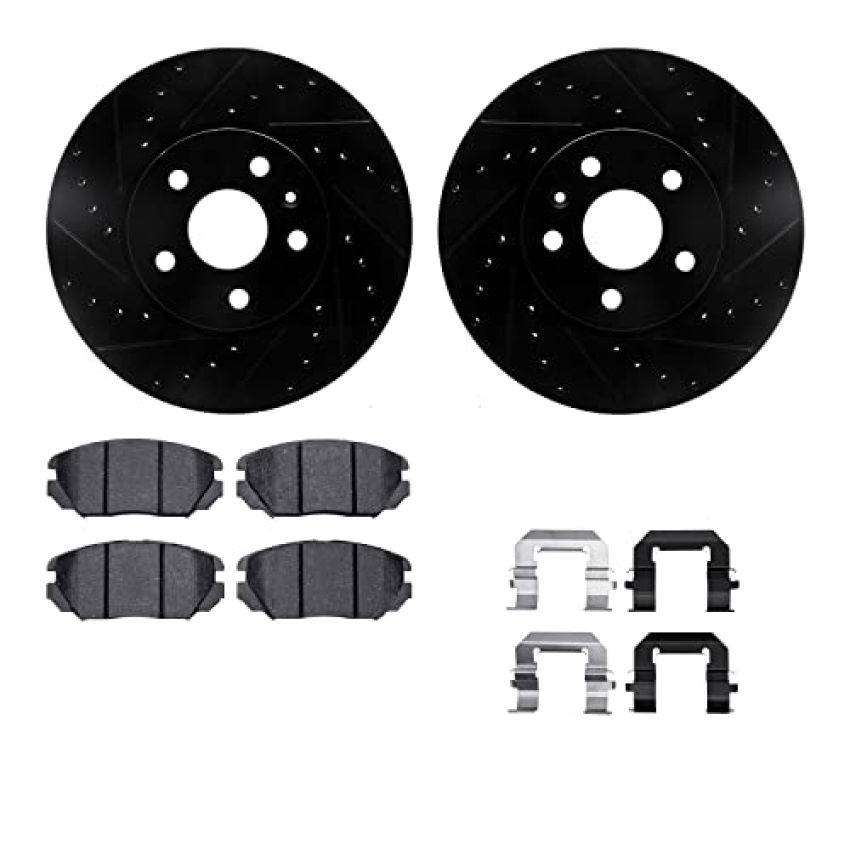 Dynamic Friction 8612-45004 Rotor Kit