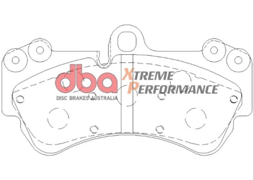 DBA DB1676XP 03-08 Porsche Cayenne S XP650 Front Brake Pads