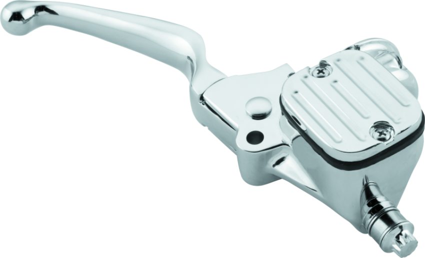 Bikers Choice 489987 Chrome 96-07 FL 96-10 ST Dyna 96-03 XL 9/16 Bore Chopped Handlebar Master Cylinder