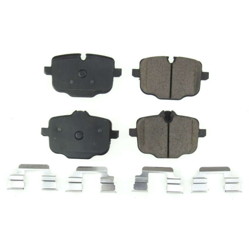 PowerStop 17-1850 PowerStop - Z17 Low-Dust Ceramic Brake Pads with Hardware