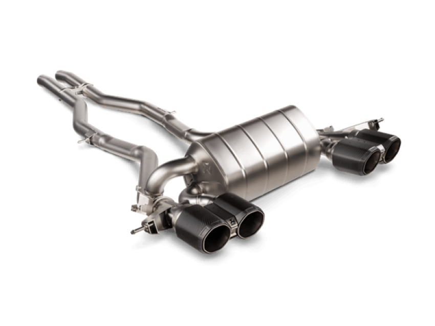 Akrapovic S-BM/T/21H 2021+ BMW M3 (G80)/M4 (G82) Slip-On Line (Titanium) (Req. Tips)