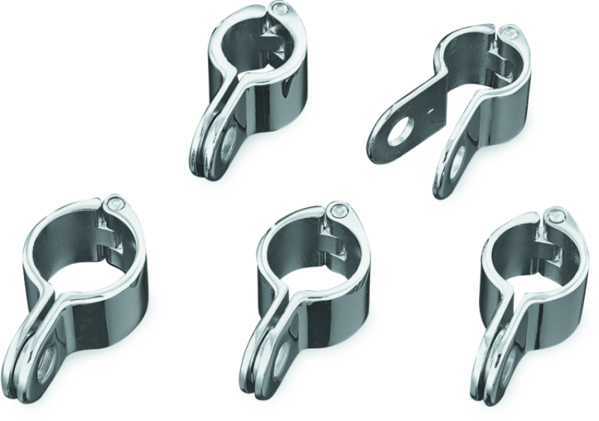 Kuryakyn 7940 1inch Magnum Quick Clamp Chrome (Each)