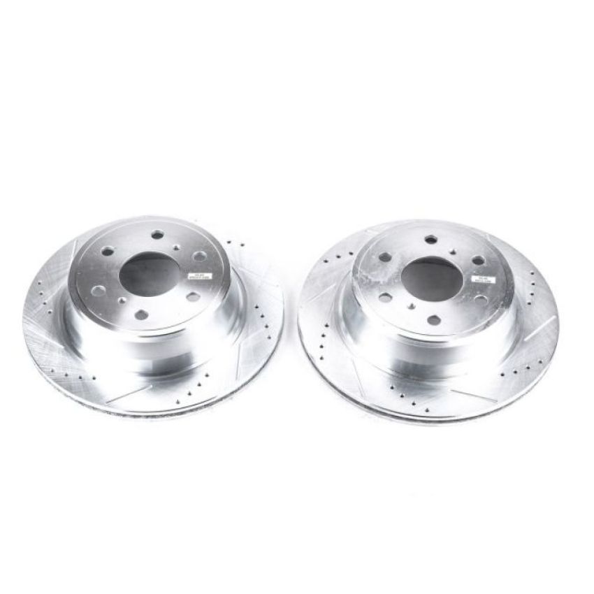 PowerStop AR8658XPR PowerStop Evolution Performance Drilled, Slotted & Plated Brake Rotor Pair