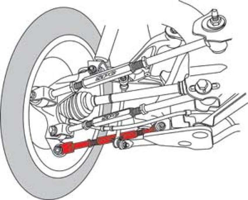SPECIALTY PRODUCTS COMPANY 72250 INFINITI TRAILING ARM