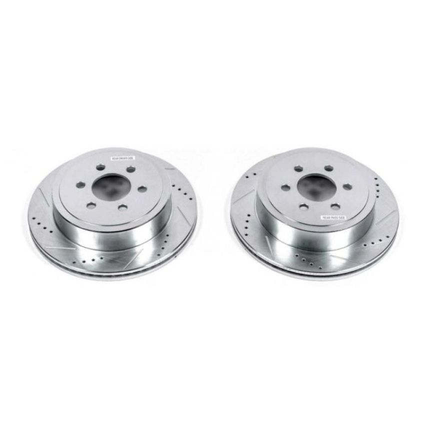 PowerStop AR8756XPR PowerStop Evolution Performance Drilled, Slotted & Plated Brake Rotor Pair