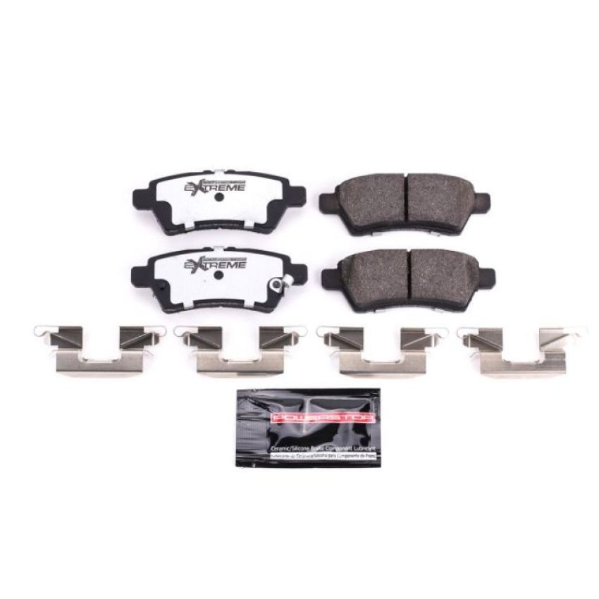 PowerStop Z36-1101 PowerStop - Z36 Truck and SUV Carbon-Fiber Ceramic Brake Pads with Hardware Kit