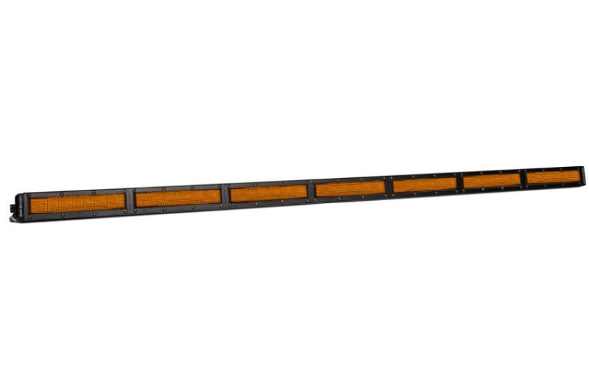 Diode Dynamics DD6046 42 In LED Light Bar Single Row Straight - Amber Flood Each Stage Series