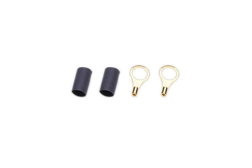 QUICKCAR RACING PRODUCTS QRP57-461 Ring Terminal 5/16in 18- 22 Ga w/Heat Shrink Pair