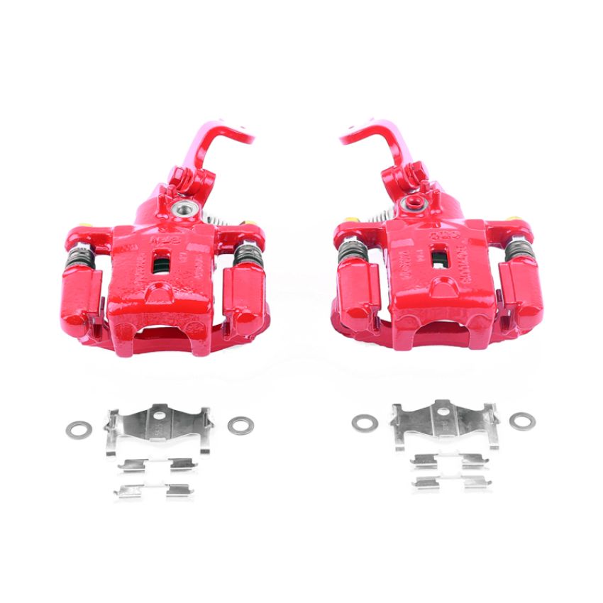 PowerStop S3302 Red Powder Coated Calipers