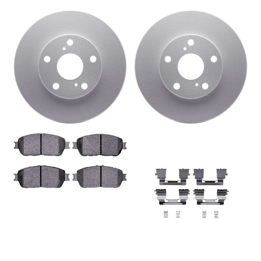 Dynamic Friction 4412-76012 Rotor Kit