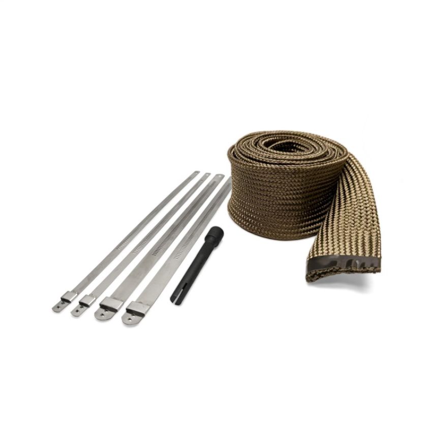 Design Engineering 10022 Exhaust Sleeve Kit Titanium Tan 2in x 5ft