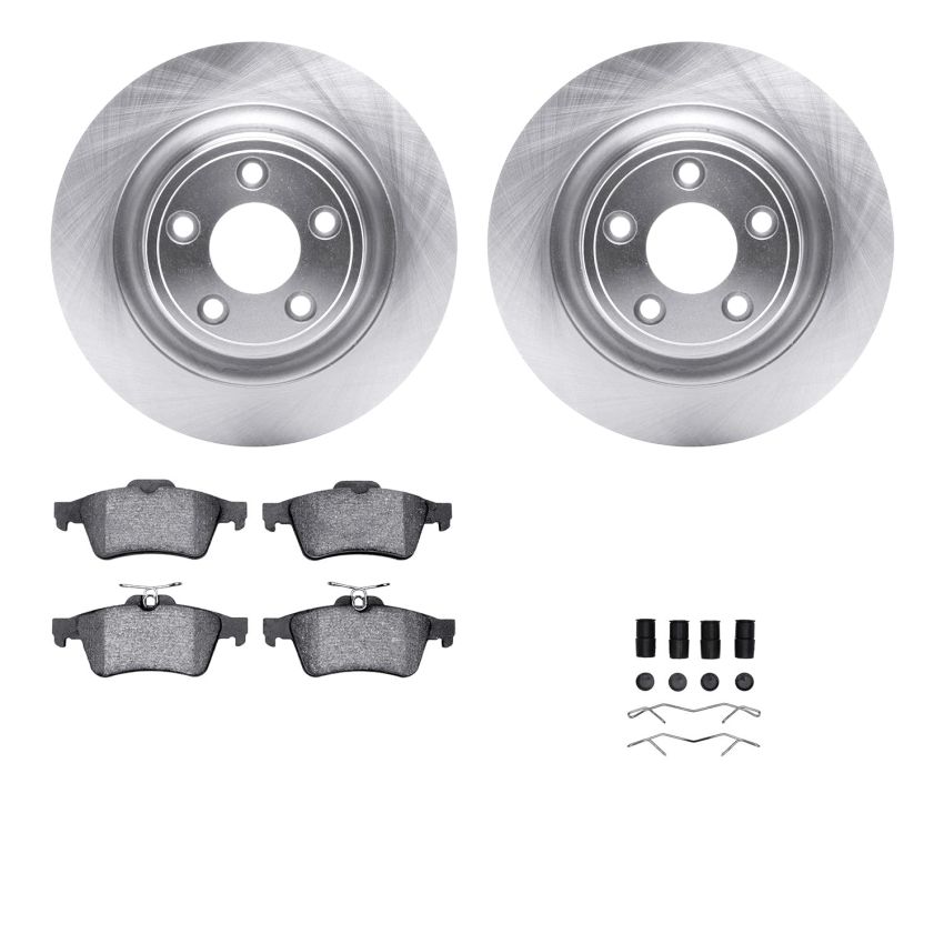 Dynamic Friction 6512-20132 Rotor Kit