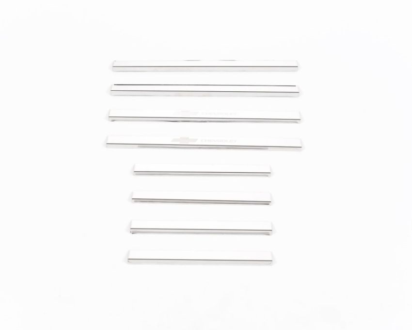 Putco 95173GM-1 14-18 Chevy Silv LD - Crew Cab w/ CHEVROLET Etching (8pcs) SS Door Sills