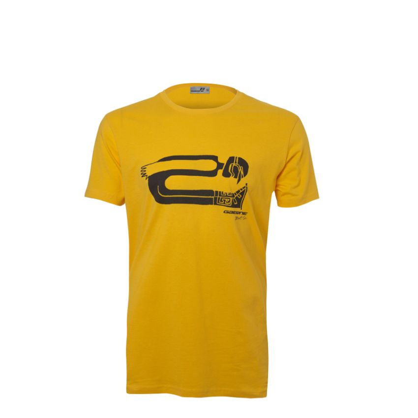 Gaerne 4394-009-M G.Dude Tee Shirt Yellow Size - Medium