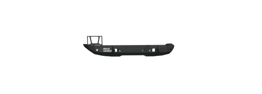 Road Armor 5182R0B 18-20 Jeep Wrangler JL Stealth Rear Bumper Mid Width - Tex Blk