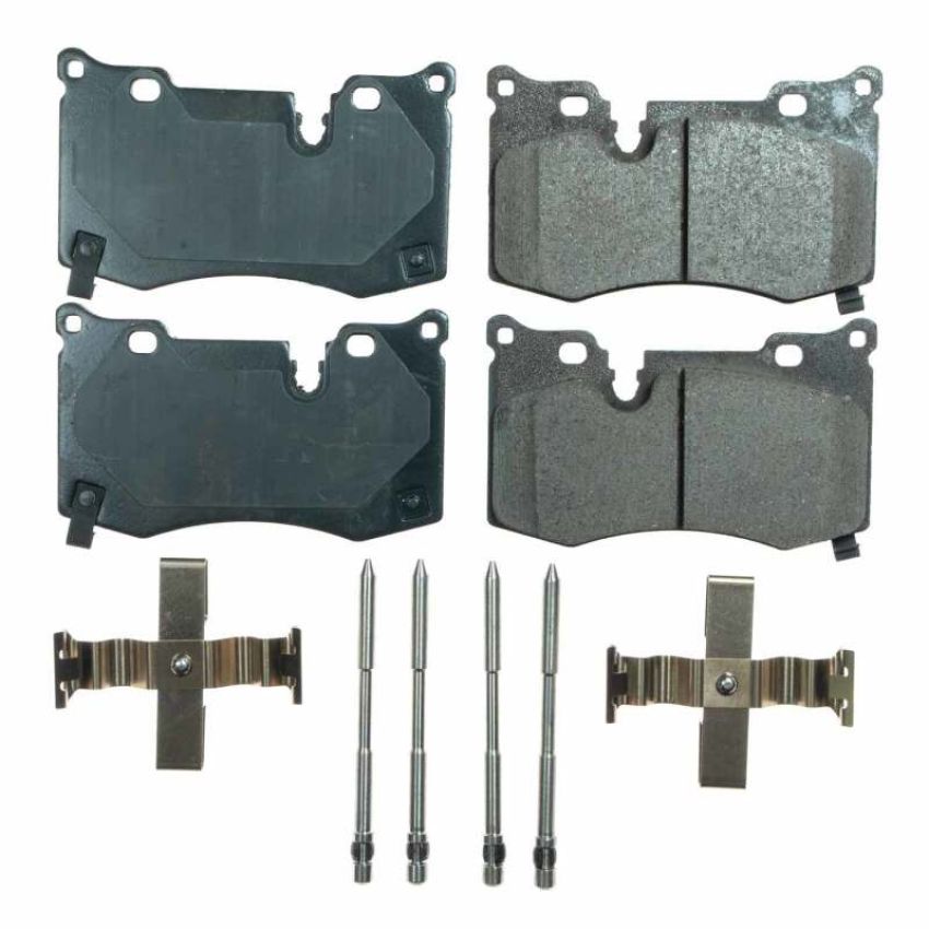 PowerStop 17-8008 PowerStop - Z17 Low-Dust Ceramic Brake Pads with Hardware