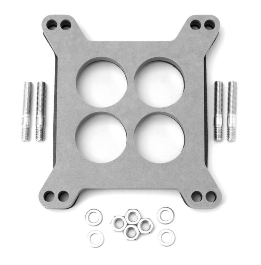 EDELBROCK EDE8723 Carburetor Spacer - 1/2 Thick - Wood