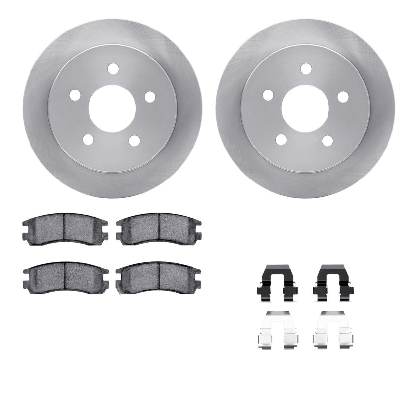 Dynamic Friction 6512-52057 Rotor Kit