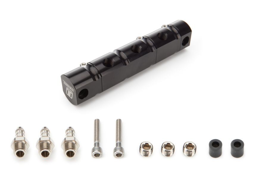 Turbosmart TS-0704-1101 Modular Reference Distribution Block (6 Port) 1/8NPT
