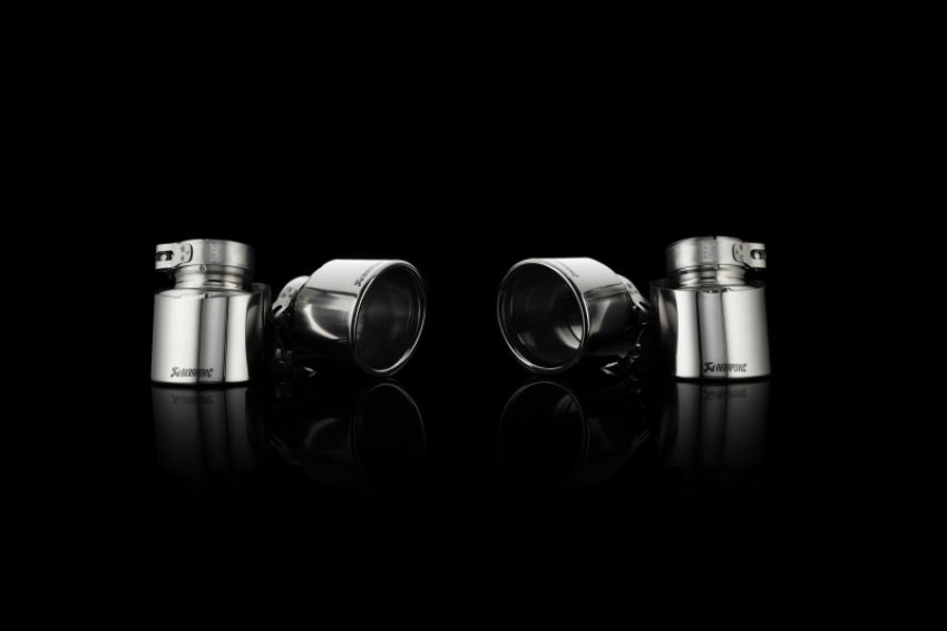 Akrapovic TP-T/P/2 Tail pipe set (Titanium)