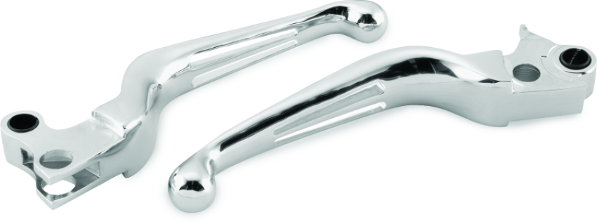 Bikers Choice 482715 96-16 BigTwin 96-03 XL Chrome Slotted Lever Set Cable Clutch Only