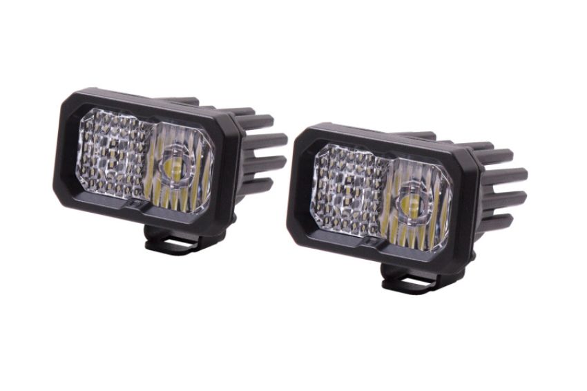 Diode Dynamics DD6389P Stage Series 2 In LED Pod Sport - White Combo Standard RBL (Pair)