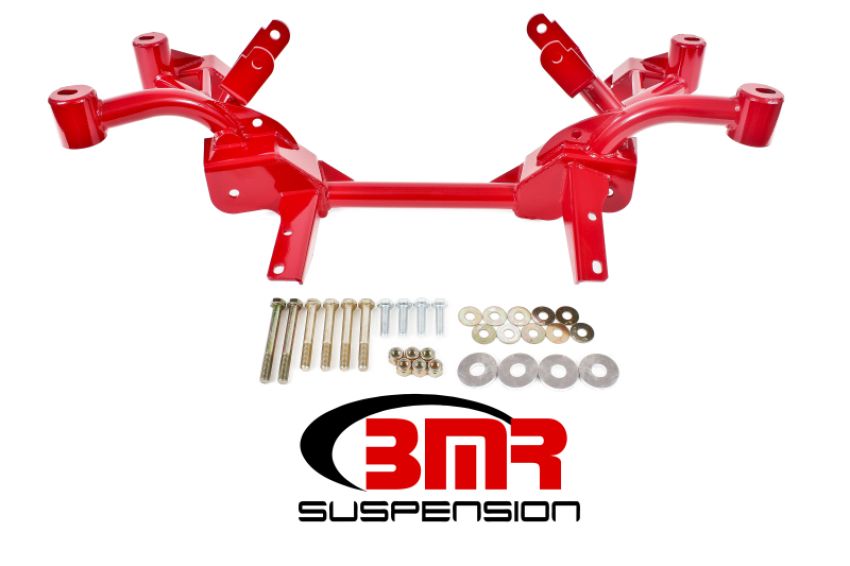 BMR Suspension KM008-1R BMR 82-82 3rd Gen F-Body K-Member w/ LS1 Motor Mounts and Pinto Rack Mounts - Red
