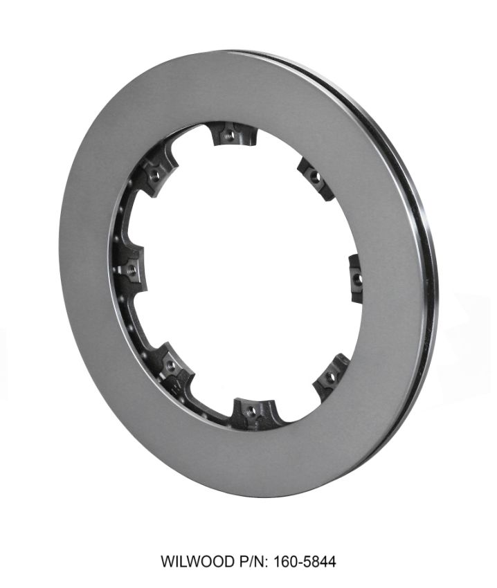 Wilwood 160-5844 Rotor-UL32 HP Vented Iron 12.19 x .810 - 8 on 7.62in