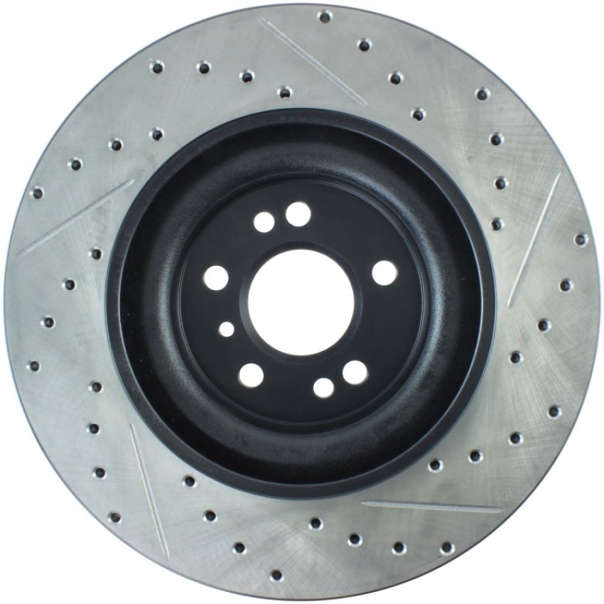 Stoptech 127.35091R Slotted & Drilled Sport Brake Rotor