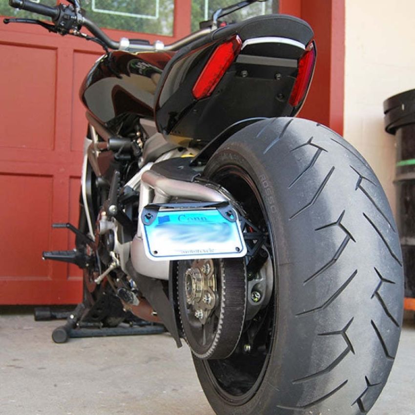 New Rage Cycles 1260-SIDE 19+ Ducati Diavel 1260 Side Mount License Plate-2 Position