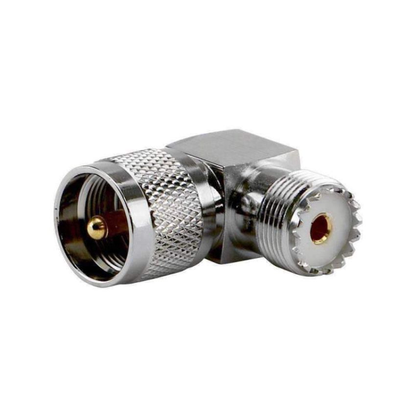 Rugged Radios UHF-CONN-RT Right Angle UHF Antenna Connector