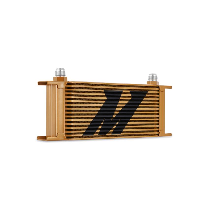Mishimoto Universal 16-Row Oil Cooler Gold