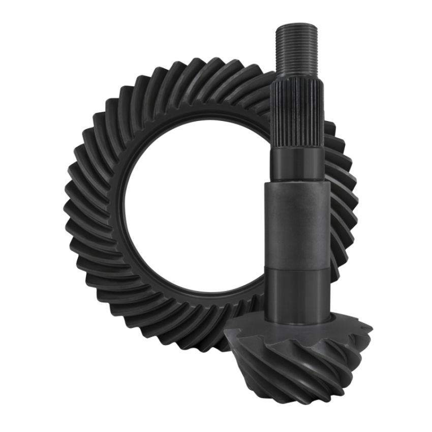 Yukon Gear & Axle YG D80-456 Yukon Gear High Performance Gear Set For 98+ Ford Only Dana 80 35 Spline