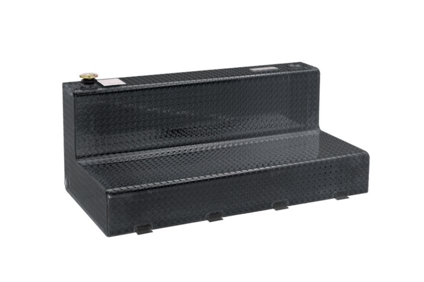Dee Zee DZ92747B Deezee Universal Tanks - L-Shape Black Tread Aluminum (92 Gal)