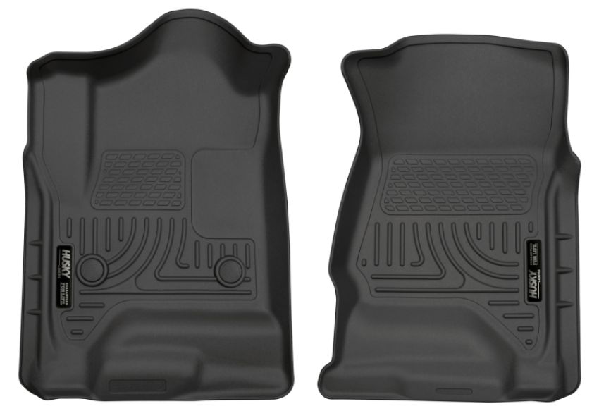 HUSKY LINERS HSK18231 14-   GM 2500HD Dbl Cab Floor Liners Black
