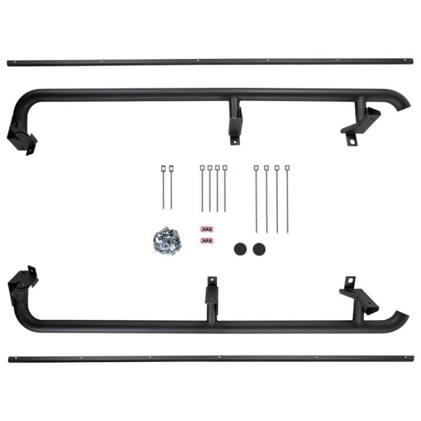 ARB 4450230 Deluxe Rock Rails Textured Jk Lwb
