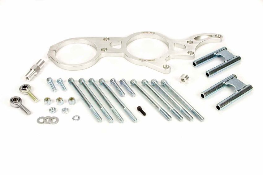 MOROSO MOR63819 Alt/Vac Pump Mounting Bracket Kit - SBC