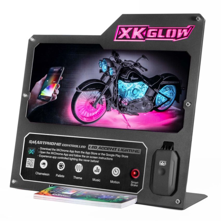 XKGLOW XK-DIS2-HD XK Glow 2nd Gen Metal Countertop Display (Harley Davidson)