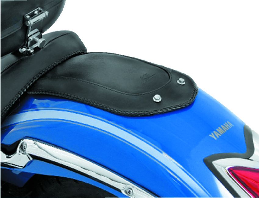 Mustang Motorcycle 78125 Mustang 07-17 Yamaha V-Star 1300, V-Star Tourer, V-Star 1300 Fender Bib Deluxe - Black