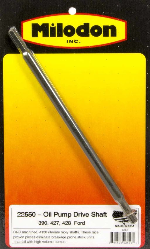 MILODON MIL22550 BBF FE 390-427 Oil Pump Shaft