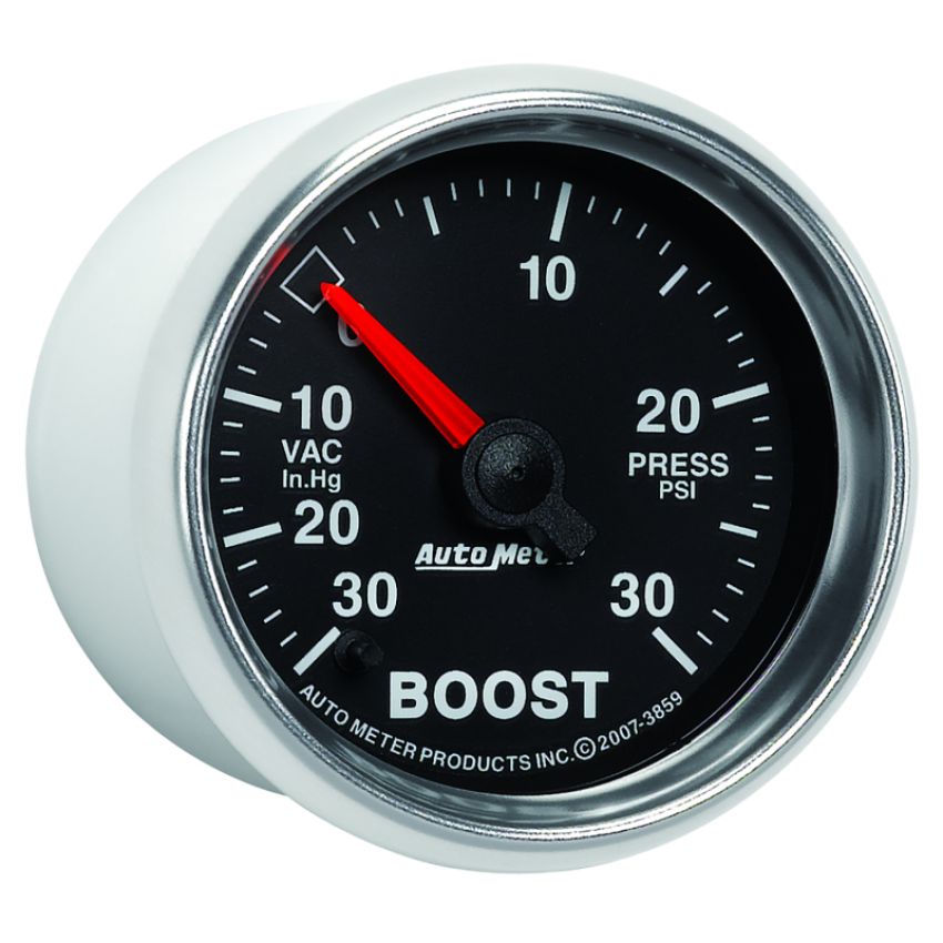 AutoMeter 3859 GAUGE, VAC/BOOST, 2 1/16